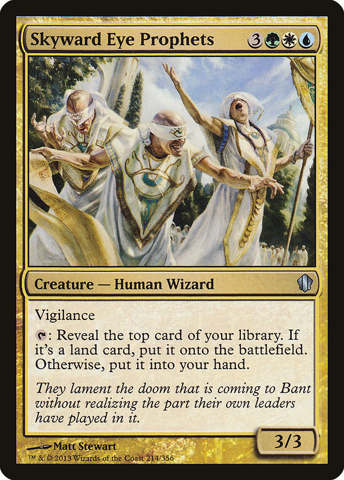 Skyward Eye Prophets [Commander 2013] | Pegasus Games WI