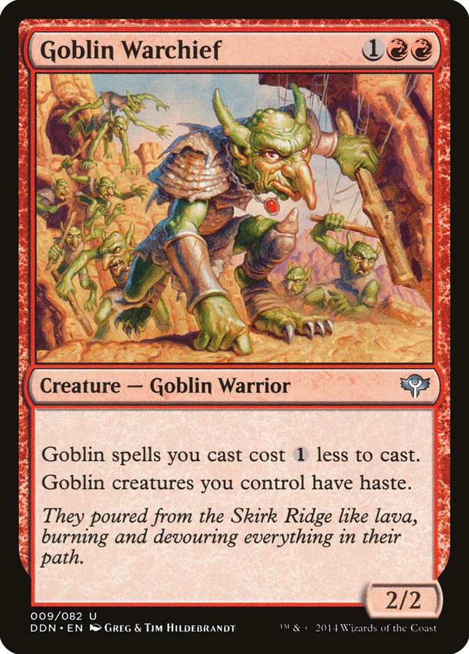 Goblin Warchief [Duel Decks: Speed vs. Cunning] | Pegasus Games WI