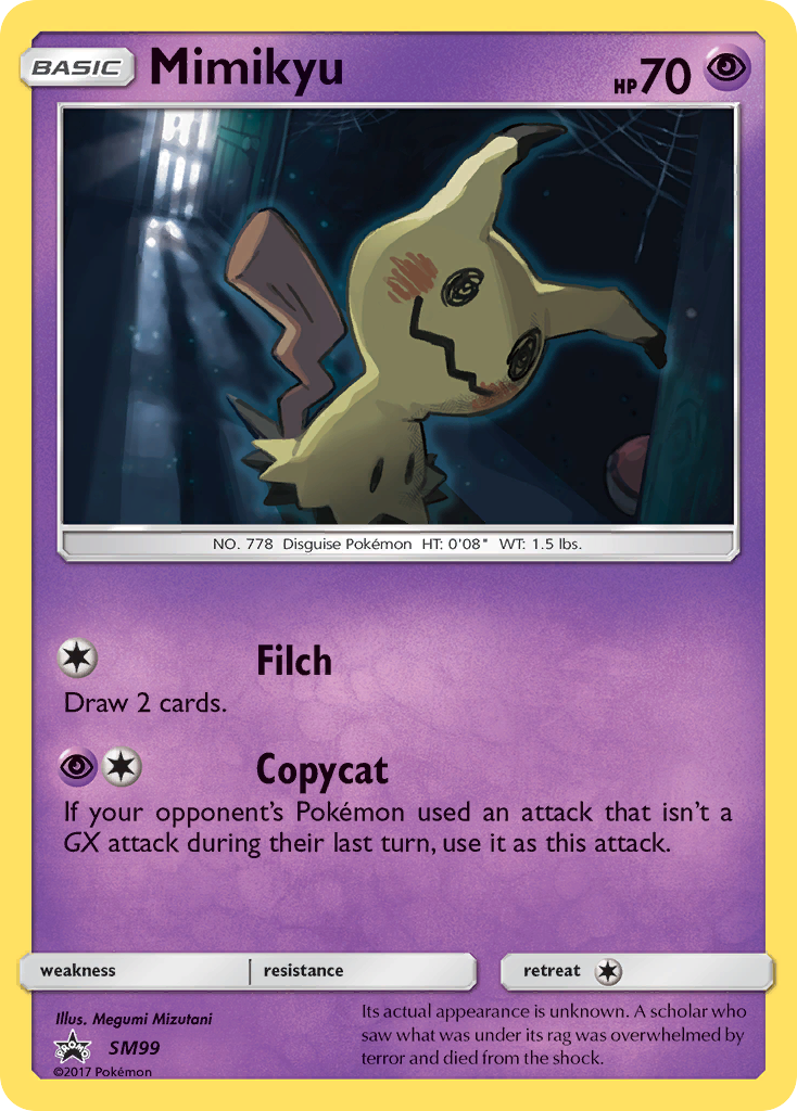 Mimikyu (SM99) [Sun & Moon: Black Star Promos] | Pegasus Games WI