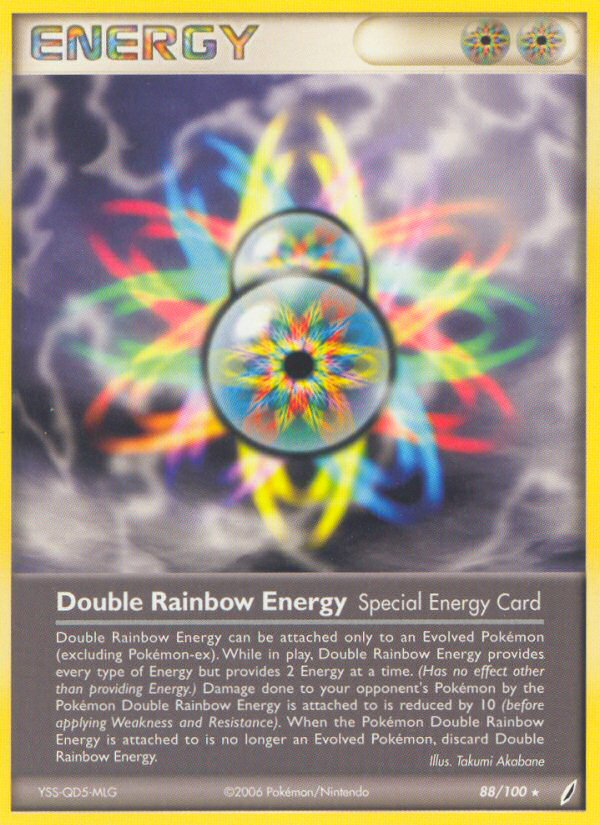 Double Rainbow Energy (88/100) [EX: Crystal Guardians] | Pegasus Games WI