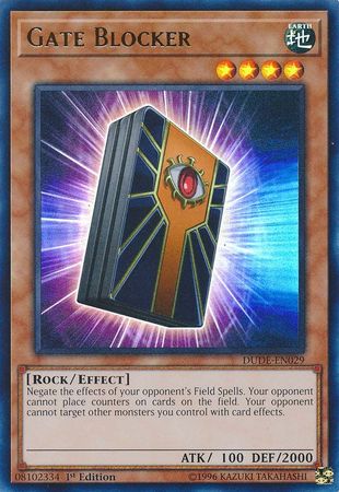 Gate Blocker [DUDE-EN029] Ultra Rare | Pegasus Games WI