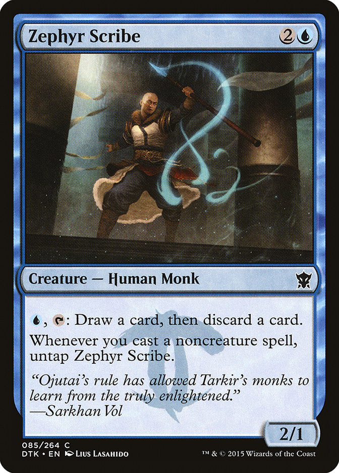 Zephyr Scribe [Dragons of Tarkir] | Pegasus Games WI