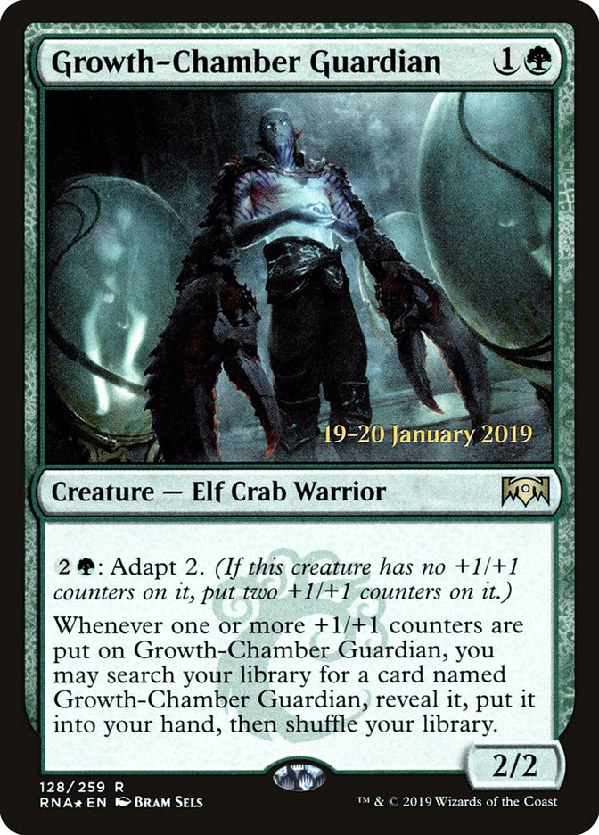 Growth-Chamber Guardian [Ravnica Allegiance Prerelease Promos] | Pegasus Games WI