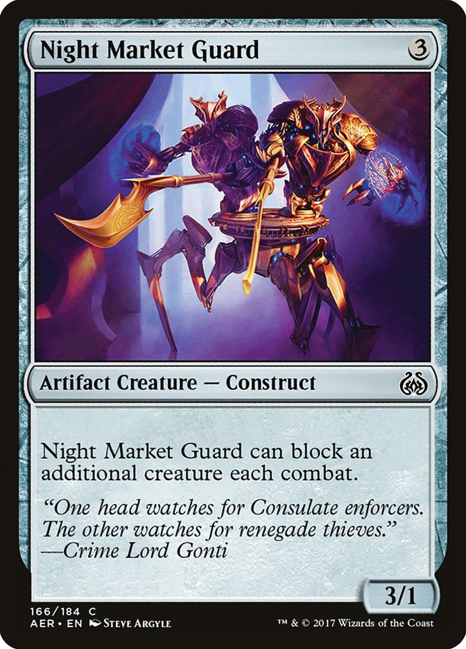 Night Market Guard [Aether Revolt] | Pegasus Games WI