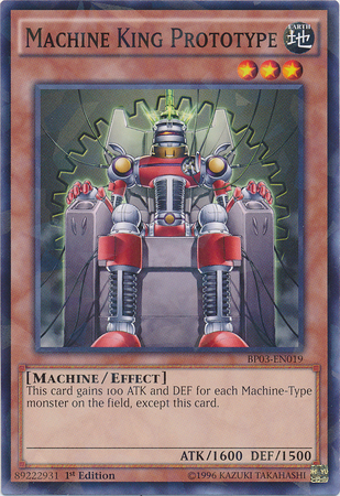 Machine King Prototype (Shatterfoil) [BP03-EN019] Rare | Pegasus Games WI