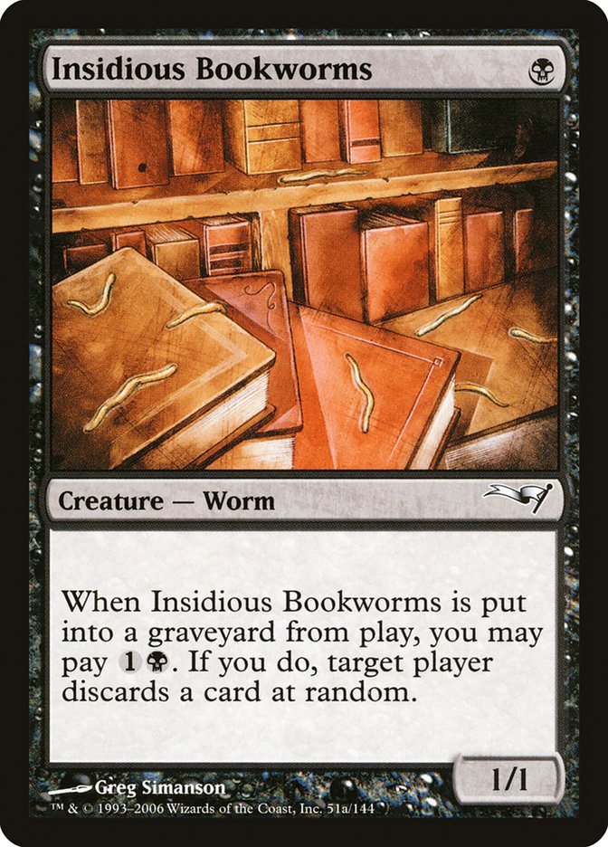 Insidious Bookworms [Coldsnap Theme Decks] | Pegasus Games WI