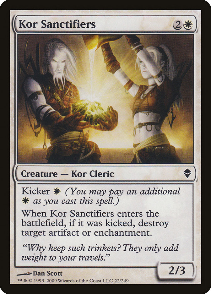 Kor Sanctifiers [Zendikar] | Pegasus Games WI
