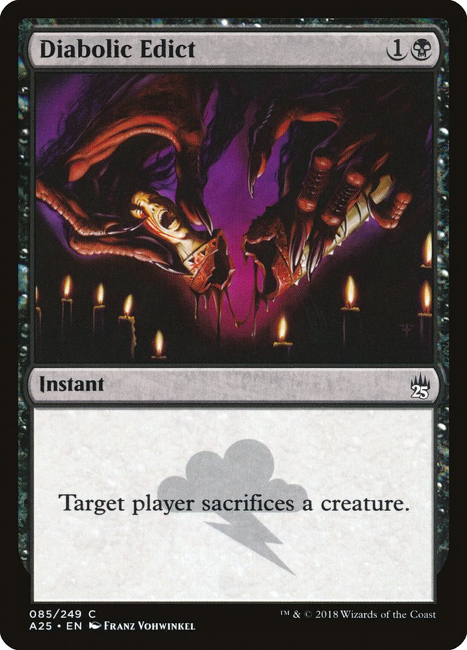 Diabolic Edict [Masters 25] | Pegasus Games WI