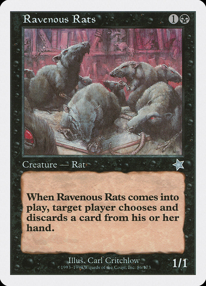 Ravenous Rats [Starter 1999] | Pegasus Games WI