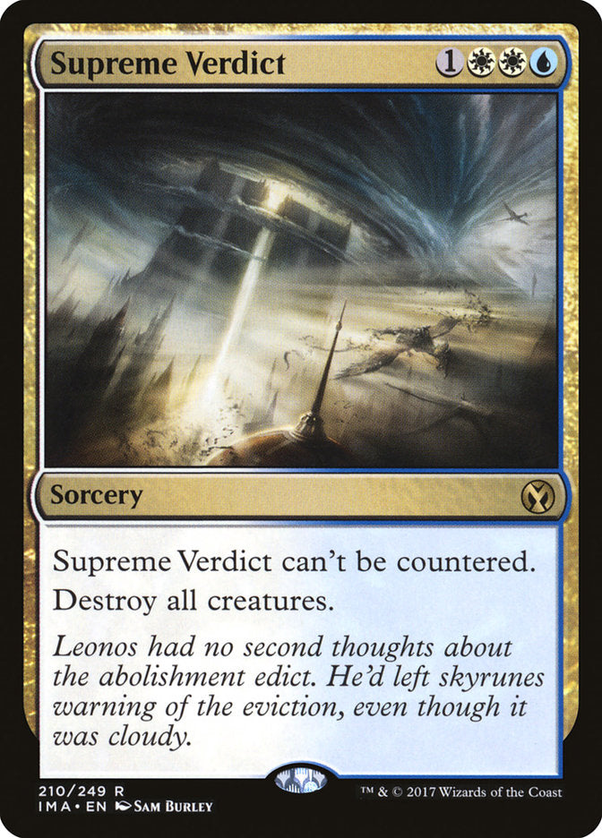 Supreme Verdict [Iconic Masters] | Pegasus Games WI
