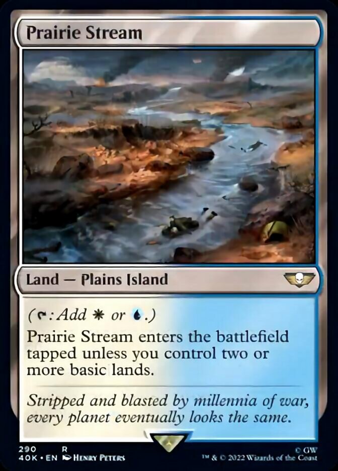 Prairie Stream (Surge Foil) [Warhammer 40,000] | Pegasus Games WI