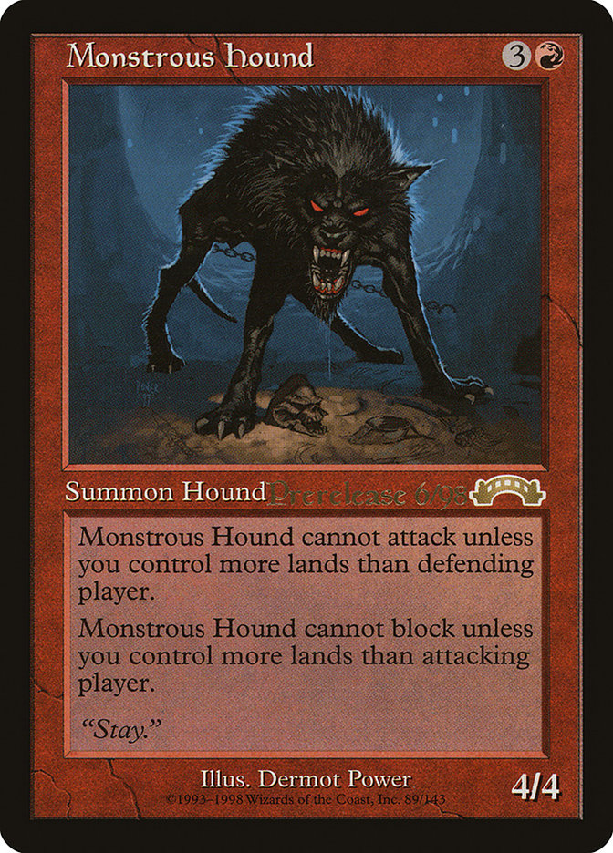 Monstrous Hound [Exodus Promos] | Pegasus Games WI