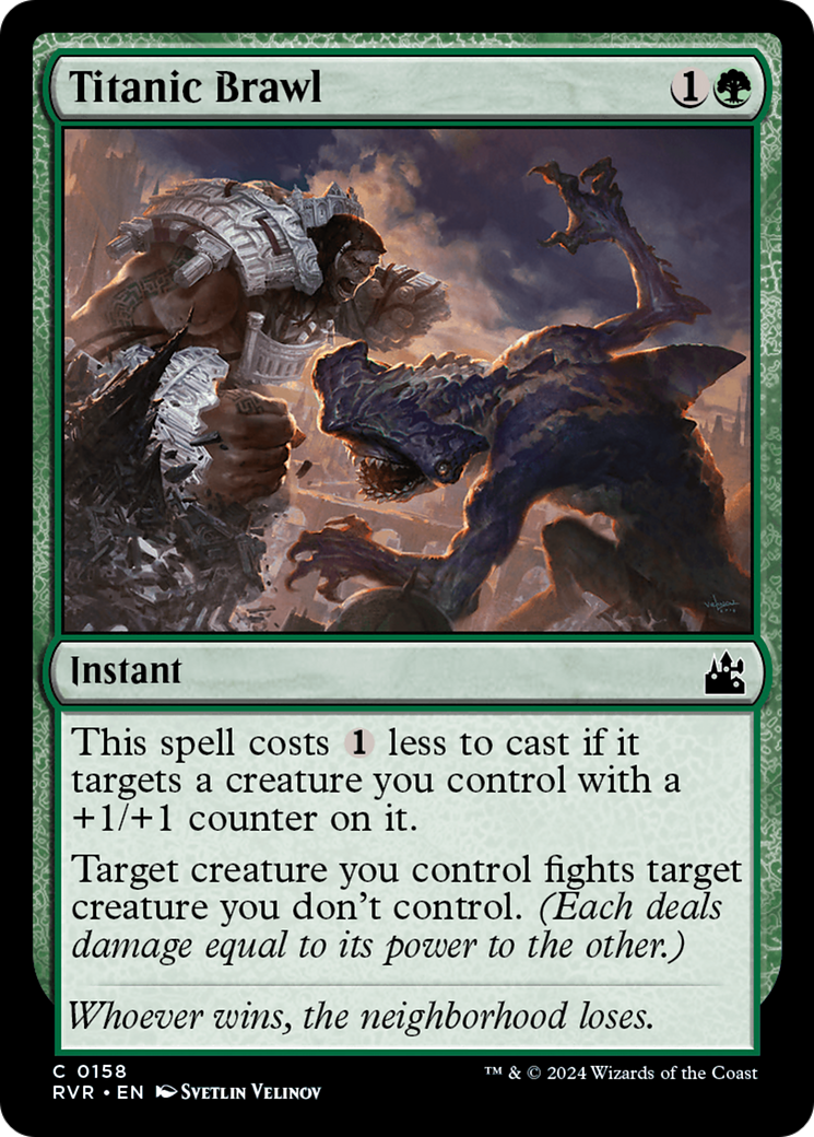 Titanic Brawl [Ravnica Remastered] | Pegasus Games WI