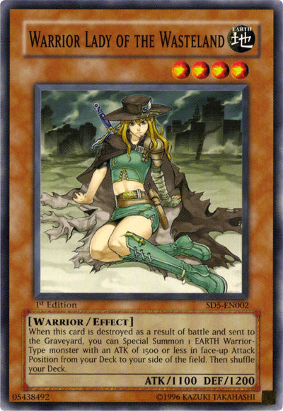 Warrior Lady of the Wasteland [SD5-EN002] Common | Pegasus Games WI