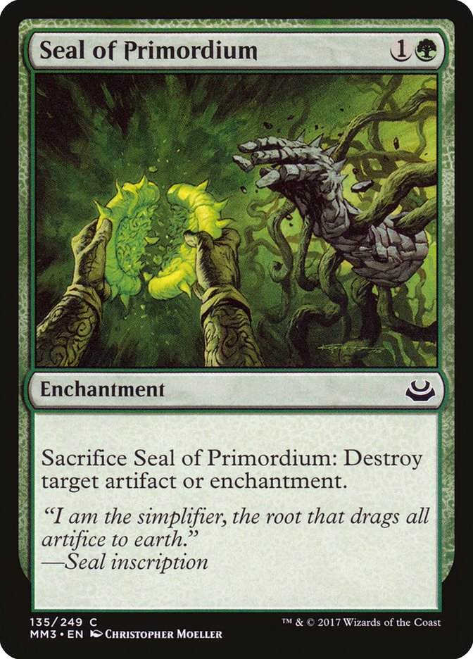 Seal of Primordium [Modern Masters 2017] | Pegasus Games WI