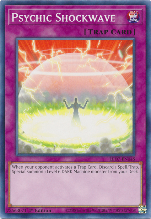 Psychic Shockwave [LED7-EN045] Common | Pegasus Games WI