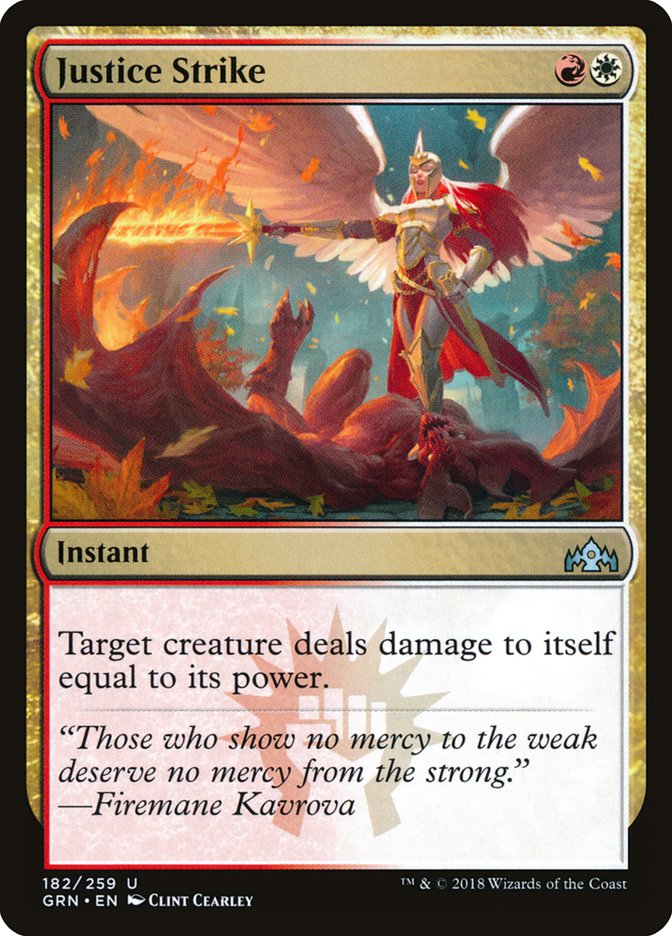 Justice Strike [Guilds of Ravnica] | Pegasus Games WI
