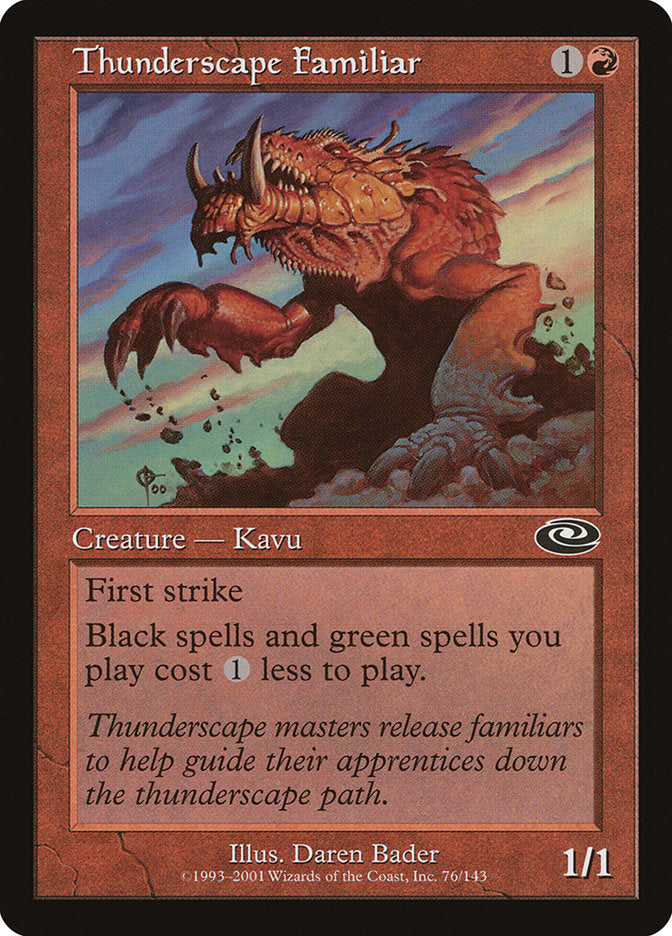Thunderscape Familiar [Planeshift] | Pegasus Games WI