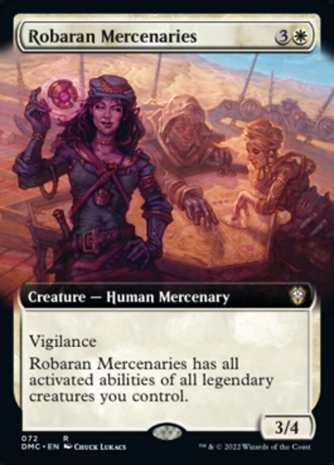 Robaran Mercenaries (Extended Art) [Dominaria United Commander] | Pegasus Games WI