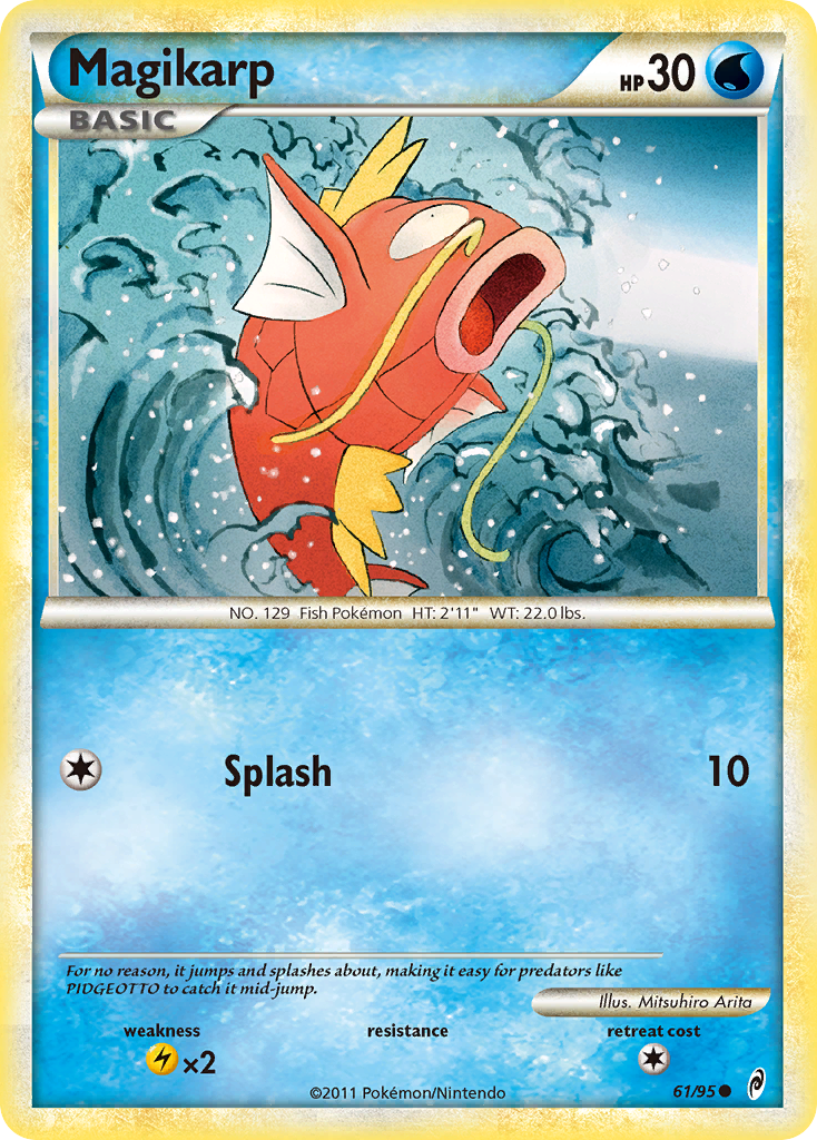 Magikarp (61/95) [HeartGold & SoulSilver: Call of Legends] | Pegasus Games WI