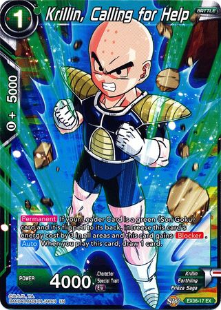 Krillin, Calling for Help [EX06-17] | Pegasus Games WI