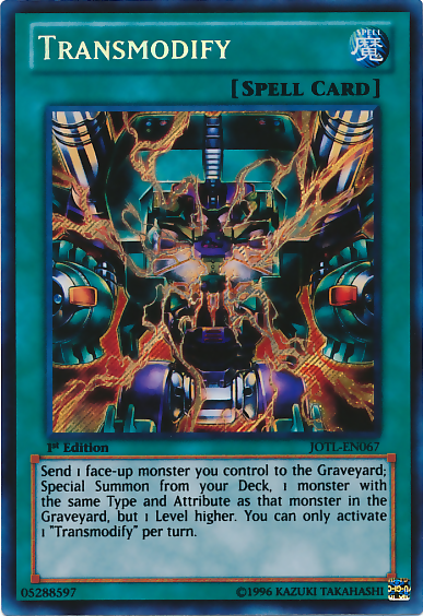 Transmodify [JOTL-EN067] Secret Rare | Pegasus Games WI