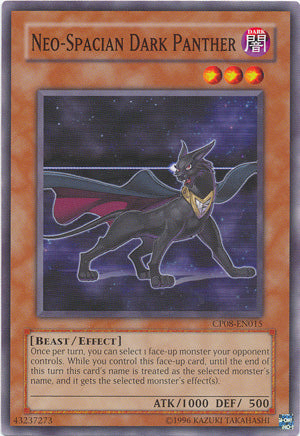 Neo-Spacian Dark Panther [CP08-EN015] Common | Pegasus Games WI