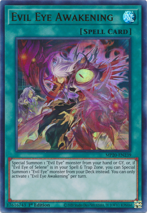 Evil Eye Awakening [MP20-EN239] Ultra Rare | Pegasus Games WI