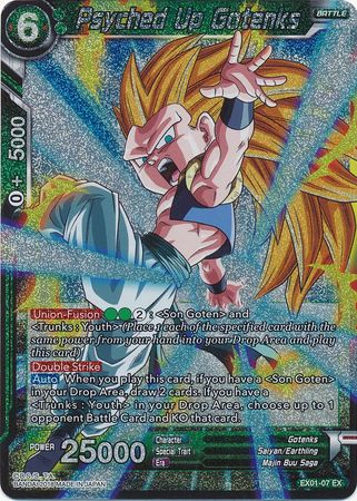 Psyched Up Gotenks (Foil) (EX01-07) [Mighty Heroes] | Pegasus Games WI