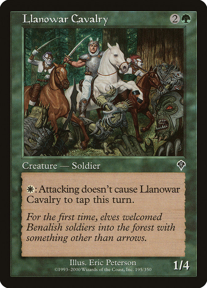 Llanowar Cavalry [Invasion] | Pegasus Games WI