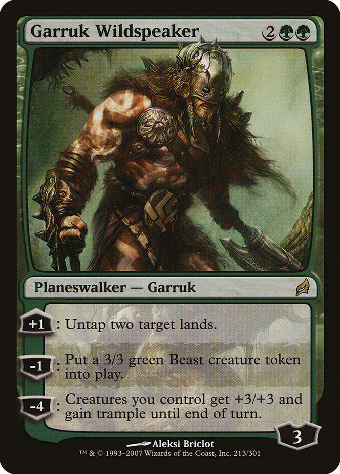 Garruk Wildspeaker [Lorwyn] | Pegasus Games WI