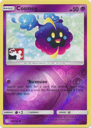 Cosmog (99/236) (Pokemon Club Special Print) [Sun & Moon: Cosmic Eclipse] | Pegasus Games WI