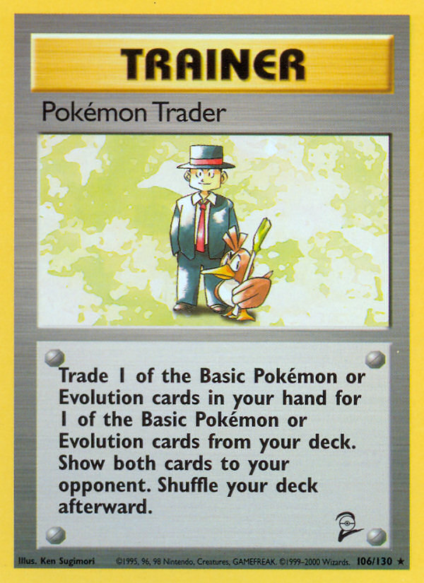 Pokemon Trader (106/130) [Base Set 2] | Pegasus Games WI