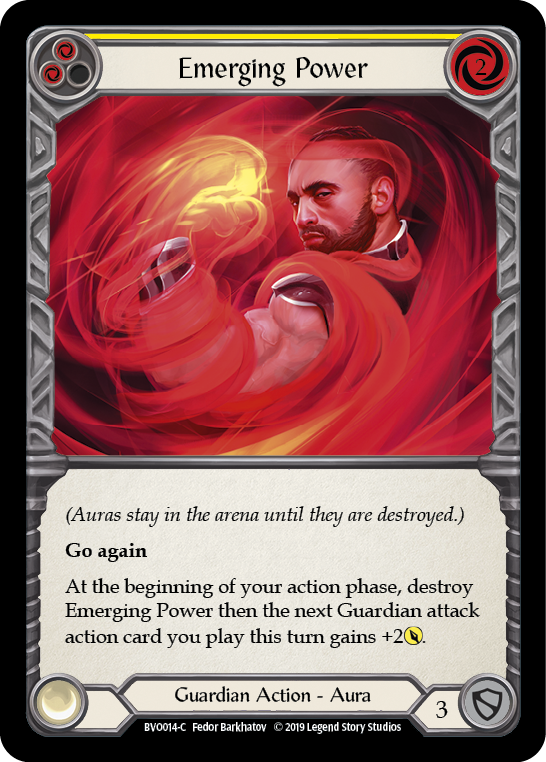 Emerging Power (Yellow) [BVO014-C] 1st Edition Normal | Pegasus Games WI