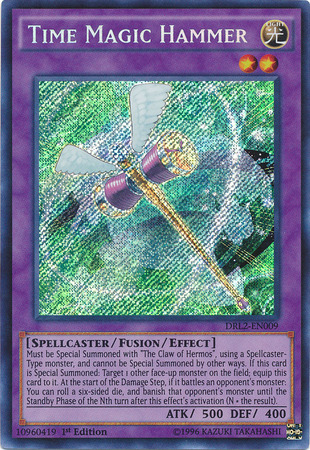 Time Magic Hammer [DRL2-EN009] Secret Rare | Pegasus Games WI