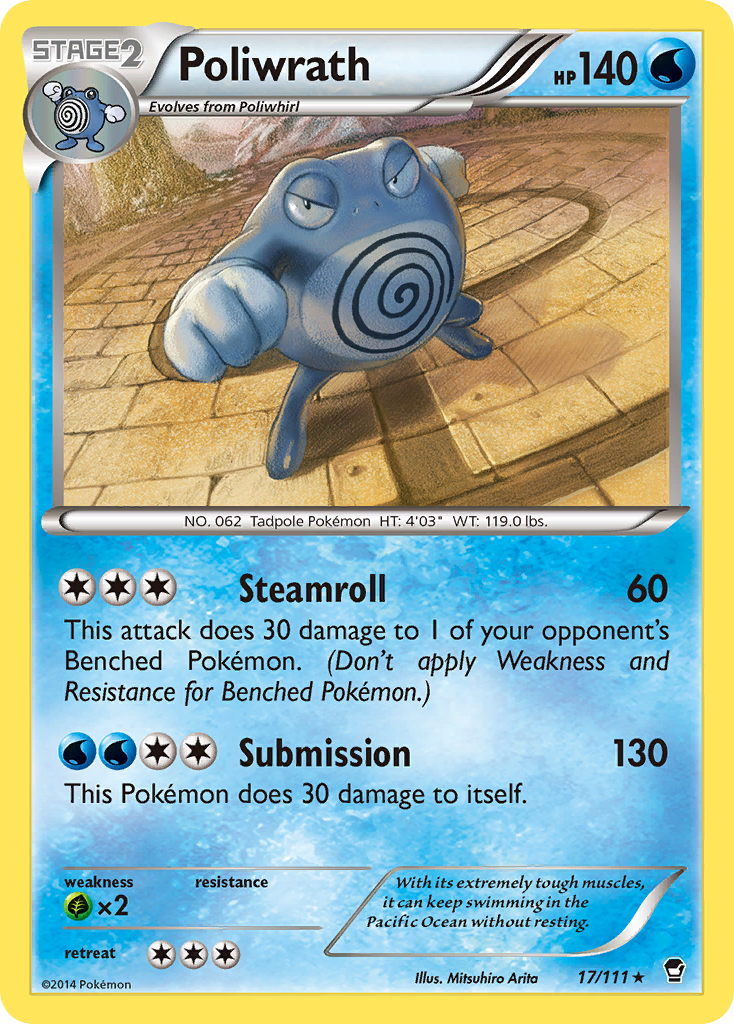 Poliwrath (17/111) [XY: Furious Fists] | Pegasus Games WI