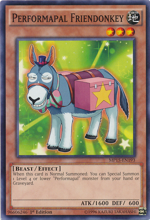 Performapal Friendonkey [MP15-EN193] Common | Pegasus Games WI