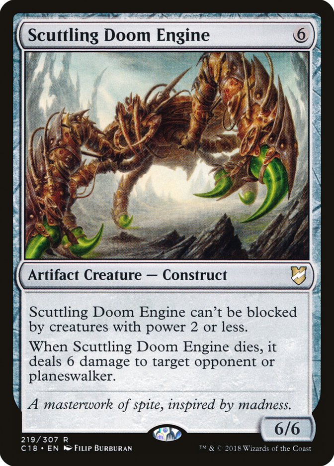 Scuttling Doom Engine [Commander 2018] | Pegasus Games WI