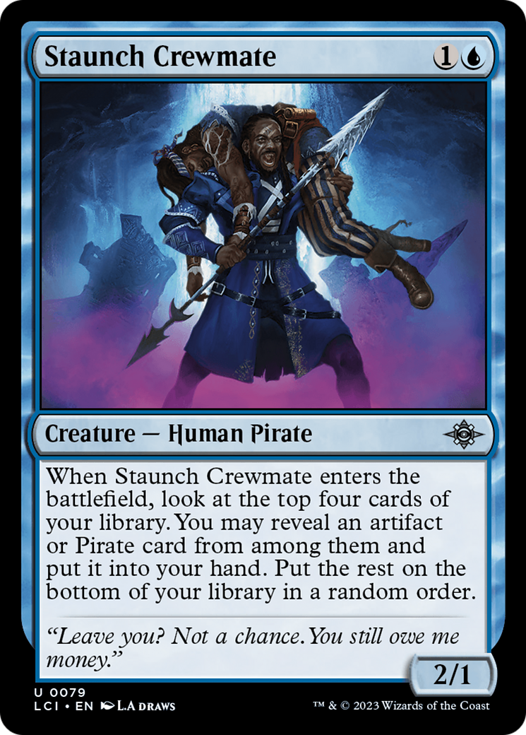 Staunch Crewmate [The Lost Caverns of Ixalan] | Pegasus Games WI