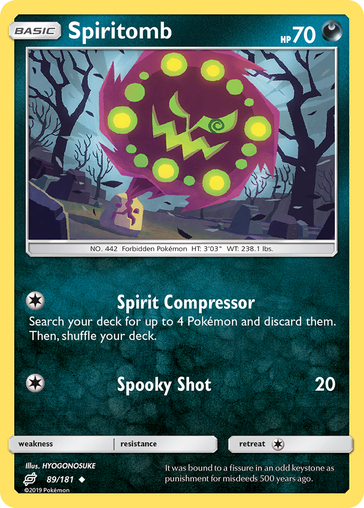 Spiritomb (89/181) [Sun & Moon: Team Up] | Pegasus Games WI