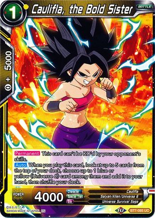 Caulifla, the Bold Sister [BT7-085] | Pegasus Games WI