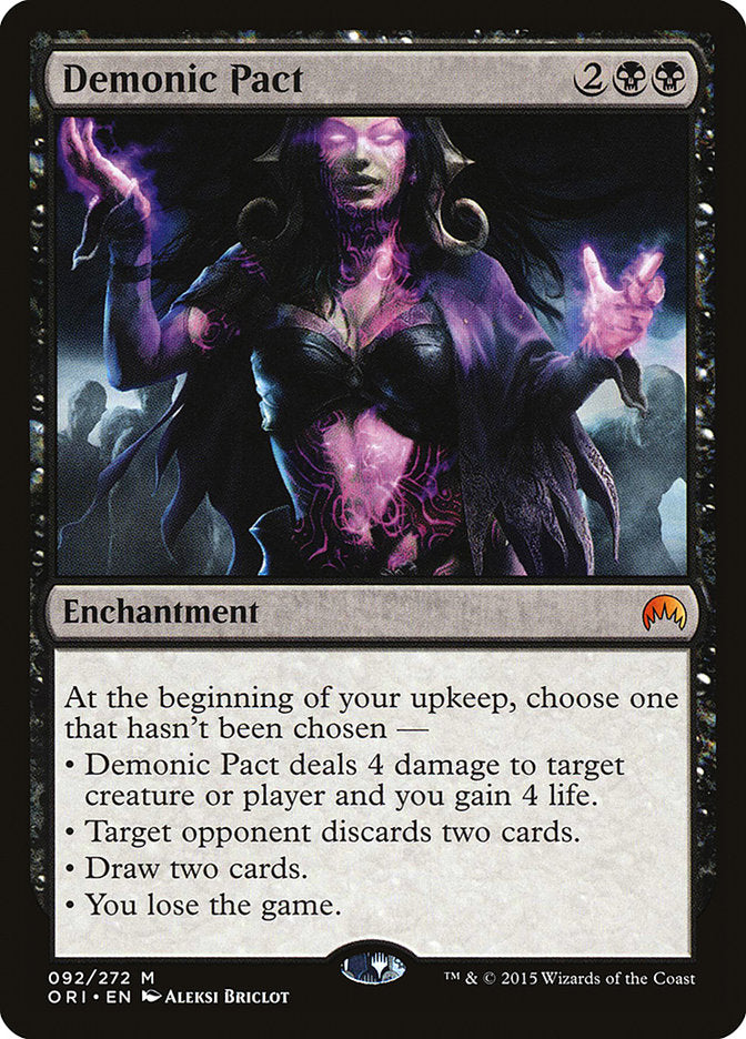 Demonic Pact [Magic Origins] | Pegasus Games WI