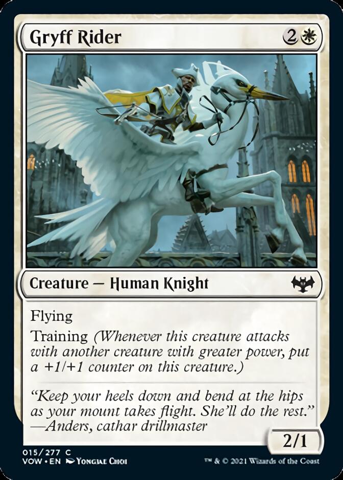 Gryff Rider [Innistrad: Crimson Vow] | Pegasus Games WI