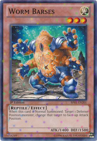 Worm Barses [BP01-EN201] Starfoil Rare | Pegasus Games WI