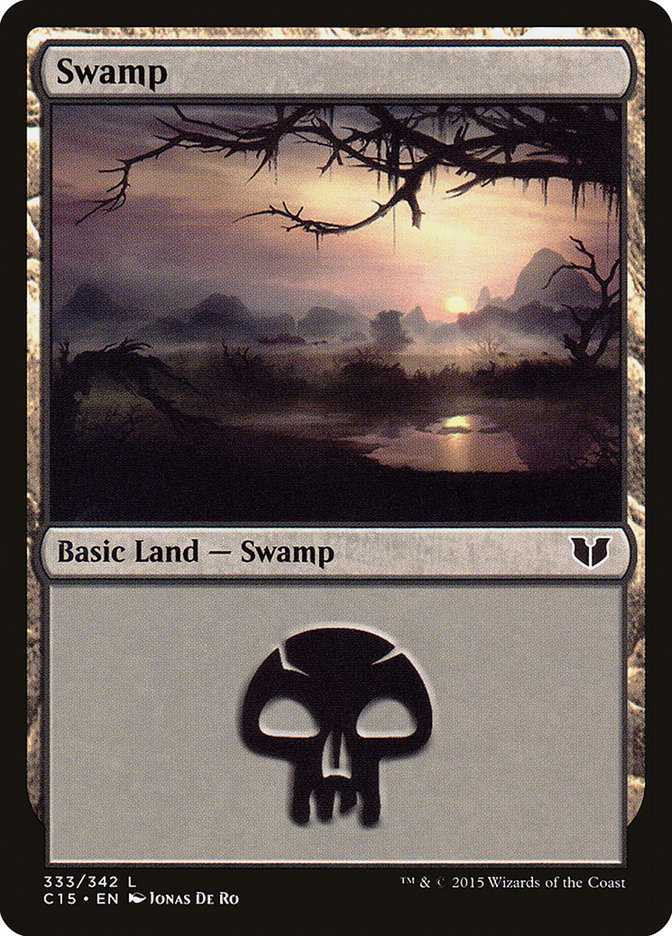 Swamp (333) [Commander 2015] | Pegasus Games WI