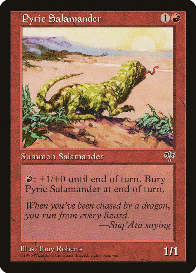 Pyric Salamander [Mirage] | Pegasus Games WI