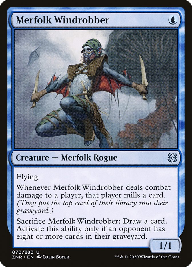 Merfolk Windrobber [Zendikar Rising] | Pegasus Games WI