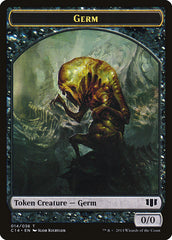 Germ // Zombie (016/036) Double-Sided Token [Commander 2014 Tokens] | Pegasus Games WI
