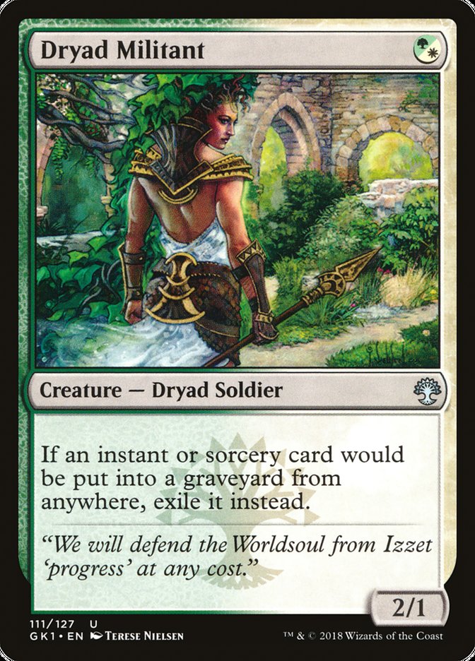 Dryad Militant [Guilds of Ravnica Guild Kit] | Pegasus Games WI