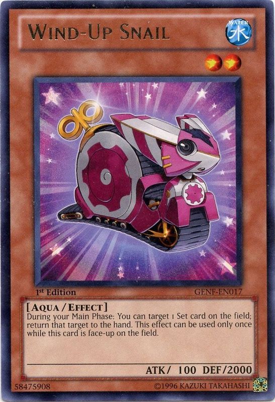 Wind-Up Snail [GENF-EN017] Rare | Pegasus Games WI
